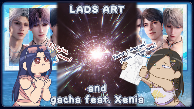 Summer banner with friend YT video thumbnail
