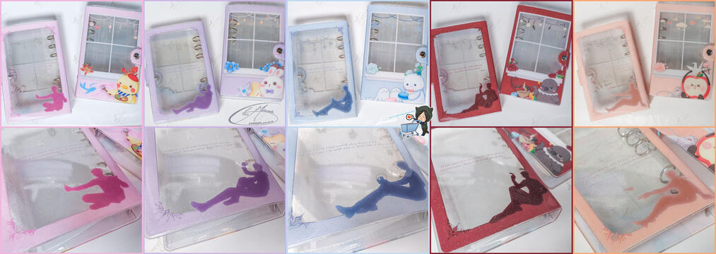 A6 LADS themed ring binders