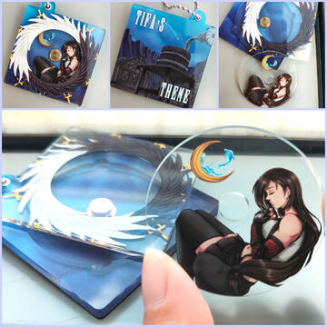 Tifa (CD) Spinning Charm